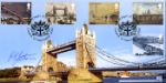 Bridges of London, Tower Bridge
Autographed By: E Sutherns (Bridge Master of London's Tower Bridge)