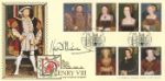 The Great Tudor, Henry Royal Portrait
Autographed By: Keith Michell (Starred as Henry VIII in TV series)