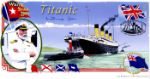 Titanic - 90th Anniversary, White Star Line
Autographed By: Millvina Dean (was the last remaining survivor of the sinking of RMS Titanic)