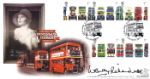 Double Decker Buses: Stamps, British Leyland
Autographed By: Wendy Richard (Actress from 'On the Buses')