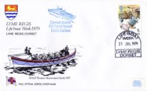 21.07.1979
RNLB Thomas Masterman Hardy
Lyme Regis Lifeboat Week
RNLI, RNLI Official Cover  No.48