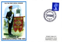 12.05.1973
King's Royal Hussars
Freedom of Newcastle-upon-Tyne
Stamp Publicity, British Military Uniforms No.32