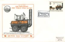 13.08.1975
Stockton & Darlington Railway
Locomotion
Scotsman Covers, British Rail History No.25.11