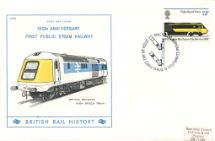13.08.1975
Stockton & Darlington Railway
British Rail High Speed Train
Scotsman Covers, British Rail History No.25.44