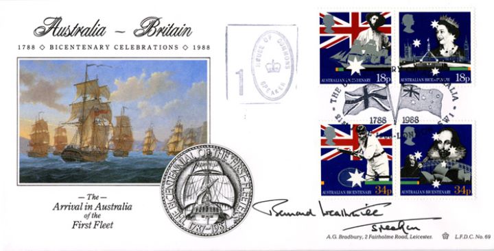 Australian Bicentenary, Arrival of the First Fleet