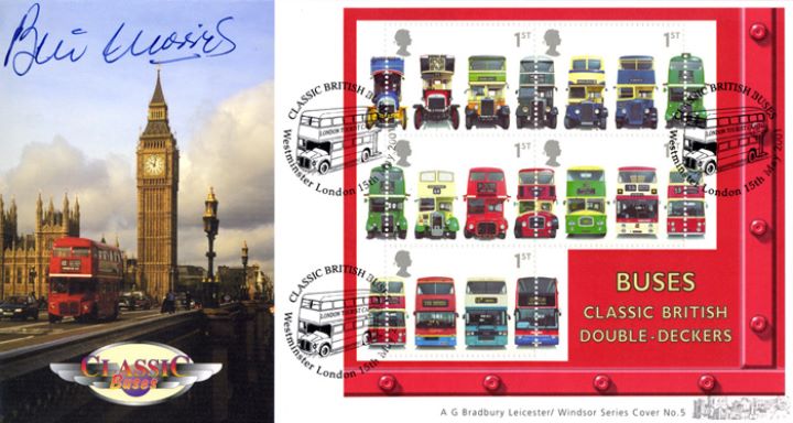 Double Decker Buses: Miniature Sheet, Classic British Buses