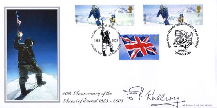 Extreme Endeavours, Signed by Sir Edmund Hillary