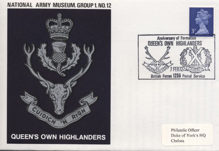 National Army Museum, Queens Own Highlanders