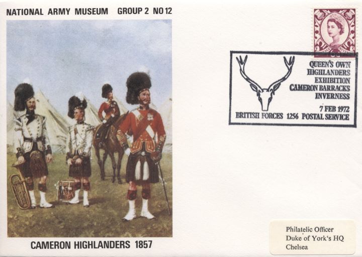 National Army Museum, Cameron Highlanders 1857