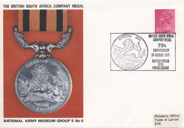 National Army Museum, The British South Africa Company Medal