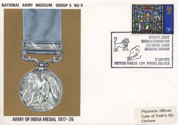 National Army Museum, Army of India Medal