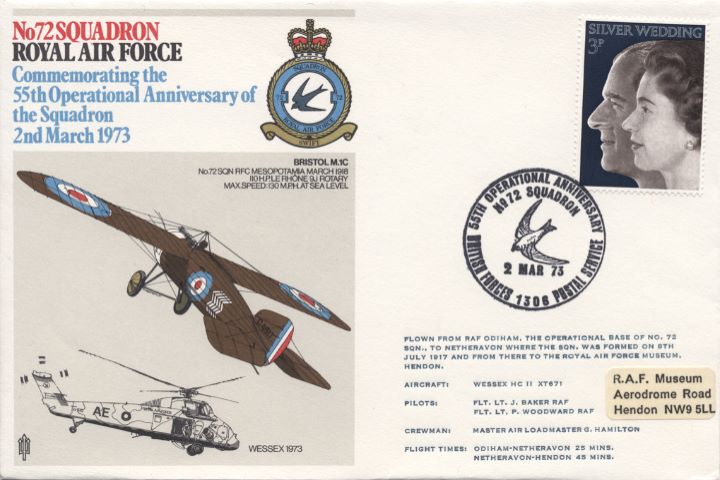 No 72 Squadron, Bristol M1C