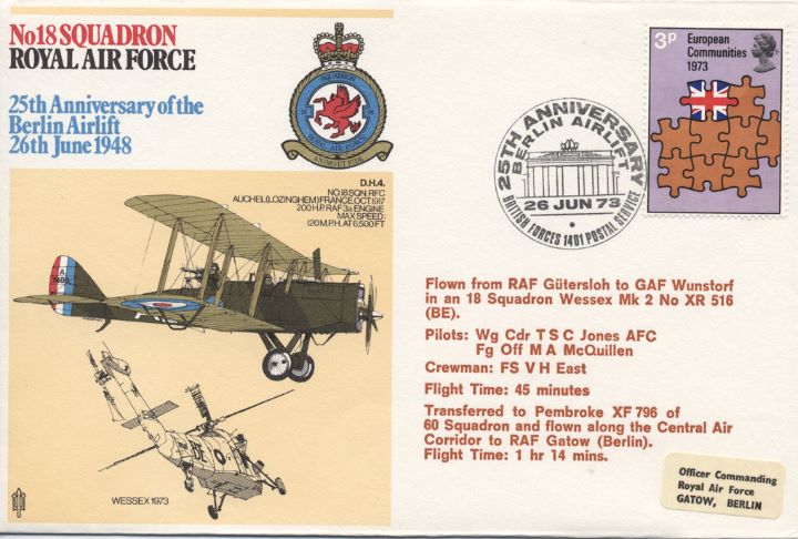 No 18 Squadron, DH4