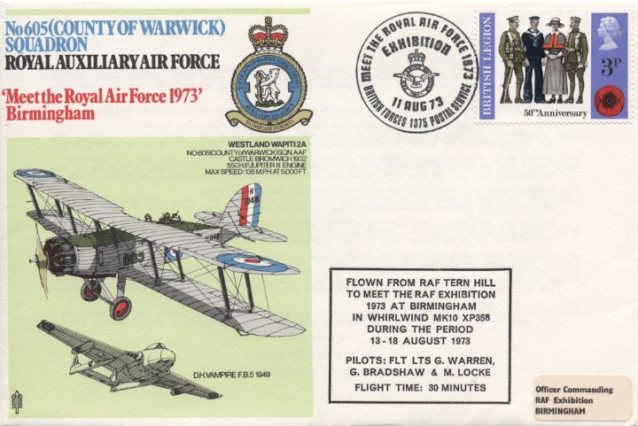 No 605 County of Warwick Squadron, Westland Wapiti 2A