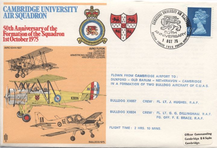 Cambridge University Air Squadron, Avro Tutor