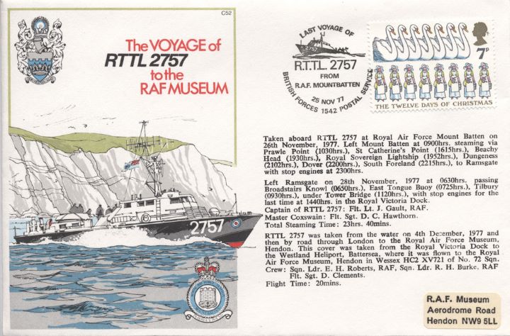 RAF Museum, Voyage of RTTL 2757