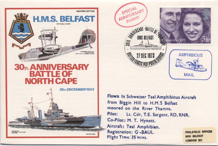 30th Anniversary Battle of North Cape, HMS Belfast