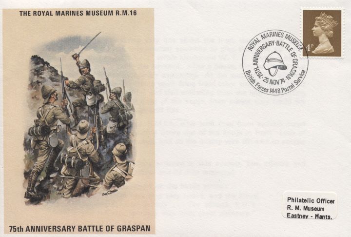 Royal Marines Museum, 75th Anniversary Battle of Graspan