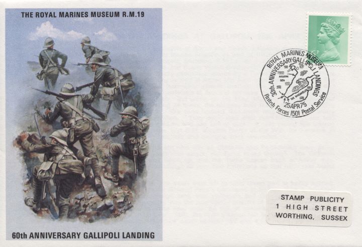 Royal Marines Museum, 60th Anniversary Gallipoli Landing