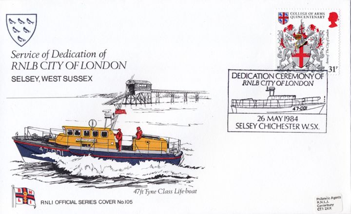 47ft Tyne Class Lifeboat, RNLB City of London