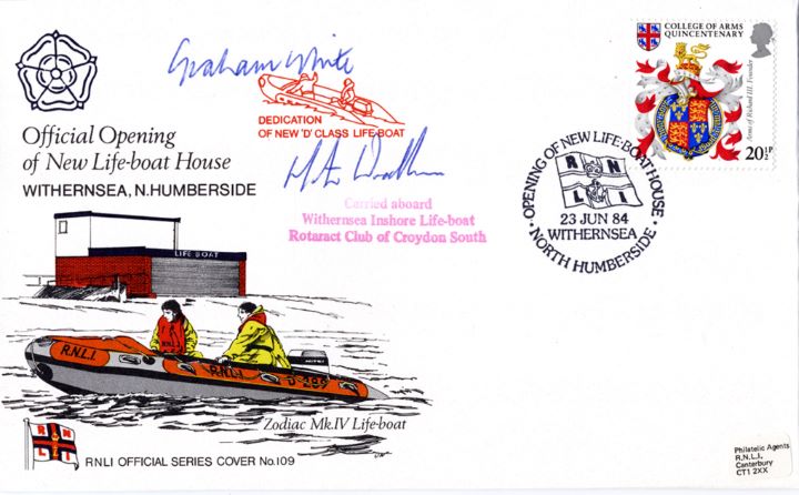 Zodiac Mk IV Lifeboat, New Lifeboat House