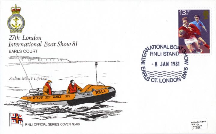 Zodiac Mk IV Lifeboat, 27th London International Boat Show