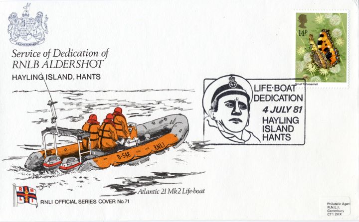 Atlantic 21 Mk 2 Lifeboat, RNLB Aldershot