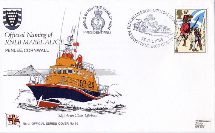 52ft Arun Class Lifeboat, RNLB Mabel Alice