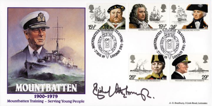 Mountbatten Training, With Maritime Stamps