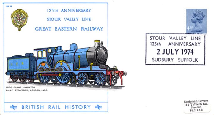 Great Eastern Railway, Stour Valley Line