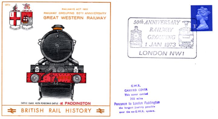 Great Western Railway, 50th Anniversary of Railway Grouping