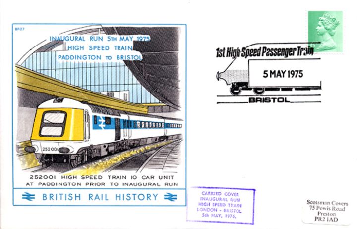 High Speed Train - Inaugural Run, Paddington Station