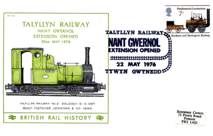 Talyllyn Railway, Nant Gwernol Extension Opened