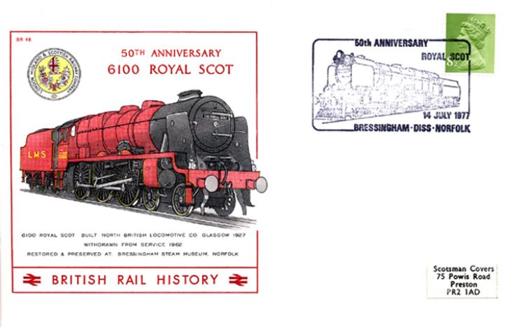 6100 Royal Scot, 50th Anniversary