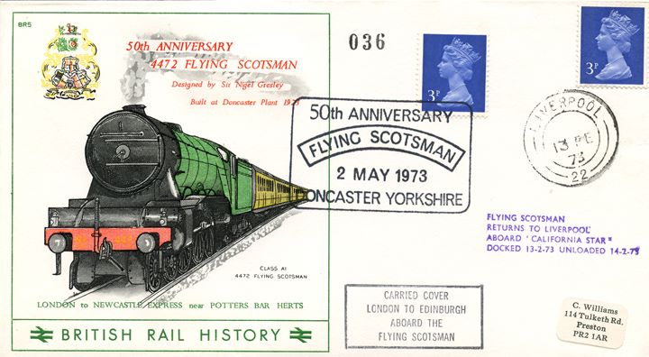 Flying Scotsman 50th Anniversary, Class A1 4472 Flying Scotsman