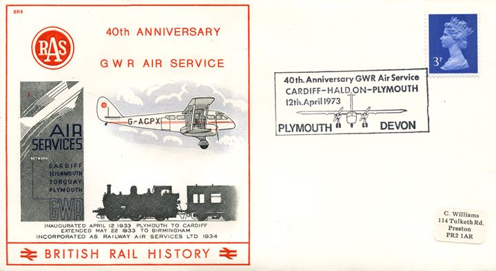 50th Anniversary GWR Air Service, Cardiff - Plymouth