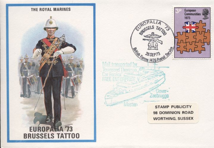 The Royal Marines, Europalia 73 Brussels Tattoo