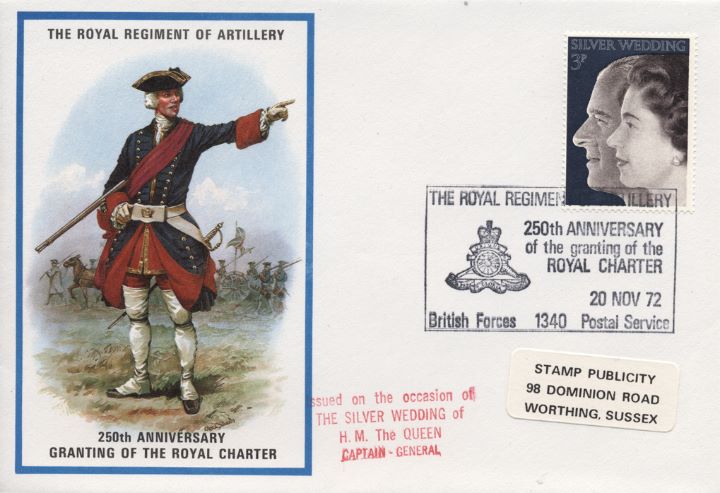 The Royal Regiment of Artillery, 250th Anniversary of The Royal Charter