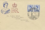 Parliament 1957
Plain cover with cachets