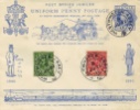 KGV: 1/2d Green & 1d Red
Penny Postage Jubilee