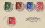 KEVIII: 1/2d, 1 1/2d, 2 1/2d
Edward VIII Double Dated Post Card