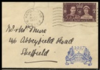 King George VI Coronation
Mourning envelope