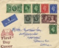 King George VI Coronation
Stamps from three reigns