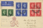 KGVI: 1/2d, 1d, 2 1/2d
First Stamps of King George VI