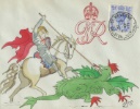 KGVI: 4d Light Ultramarine
St George and the Dragon