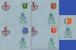 KGVI: Definitives Colour Change
Royal Cypher & Festival Logo