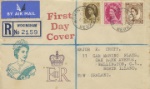 Wildings: 5d, 8d, 1s
The first stamps to feature Queen Elizabeth