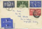 Elizabeth II Coronation
Air Mail to Tanganyika