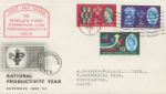 National Productivity Year
First Phosphor Commemorative Stamp