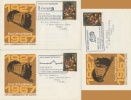 Post Office Underground Railway
Set of three covers 40th Anniversary